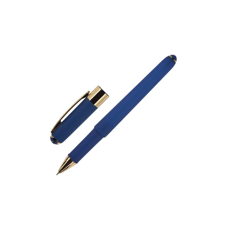 Ручка шар. BRUNO VISCONTI "Monaco", синяя, синий корпус, линия 0,3мм, страна происх. Китай