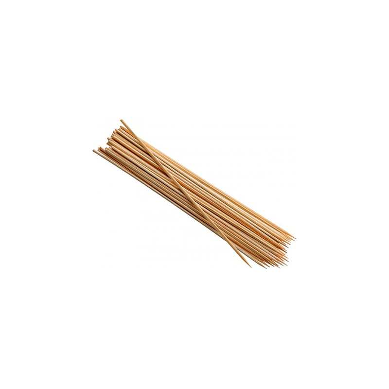 Палочки для шашлыка деревянные, дл. 25см., 100шт/упак, страна происх. РФ