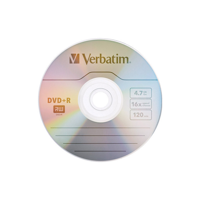 Диск DVD+R 1,7Gb Verbatium 16х, бум. конверт, страна происх. Китай (страна ввоза РФ)